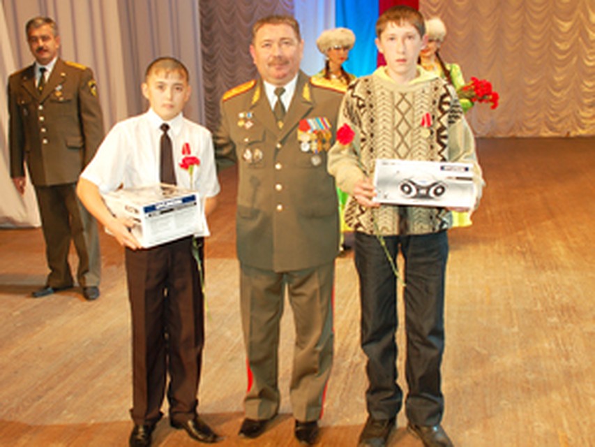 Вагиз Аккубеков на награждении.
