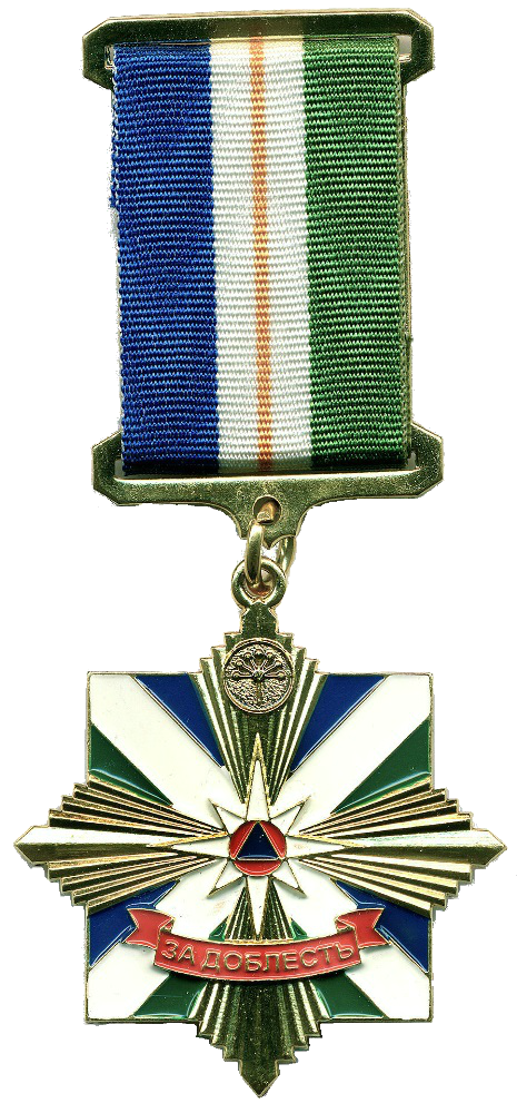 Медаль «За доблесть».