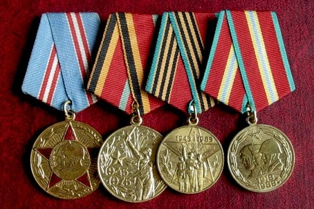 Медали Советского Союза.